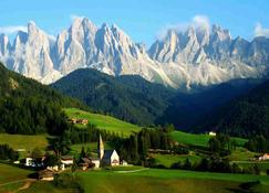 Santa Maddalenna in the Italian Alps